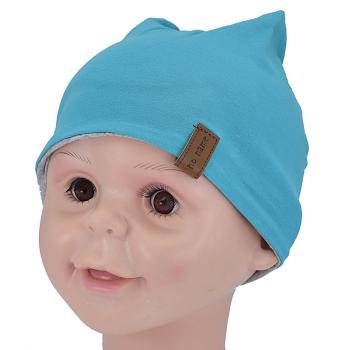 Baby Wendemütze uni türkis size 49-51